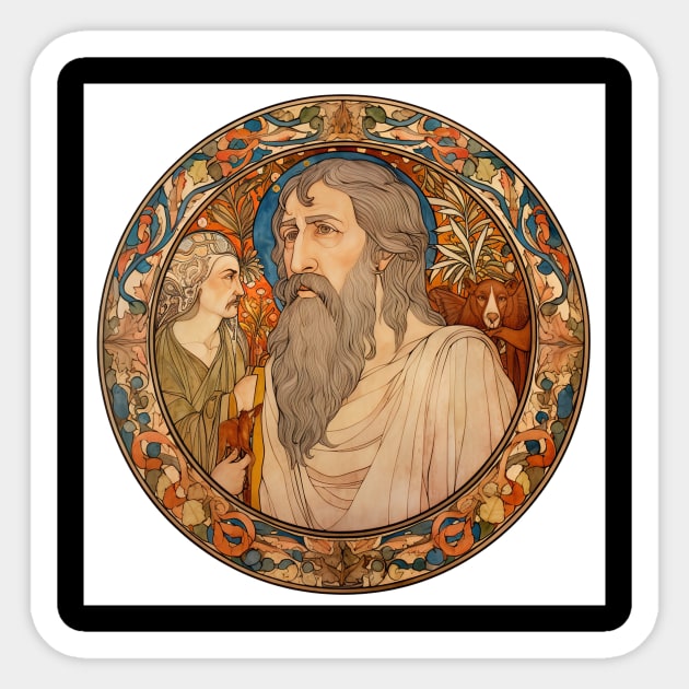 Plato Sticker by ComicsFactory